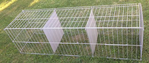 Klec pro králíky 182x52x52 cm